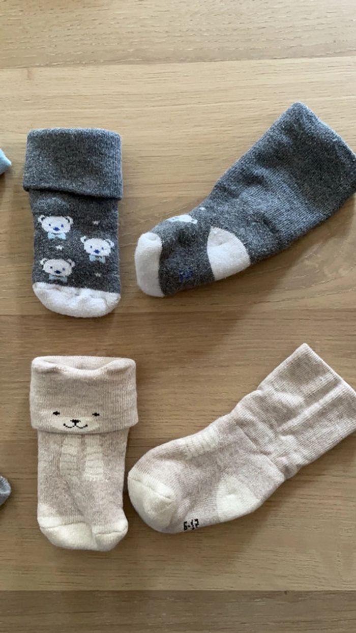 Chaussettes naissance - photo numéro 3