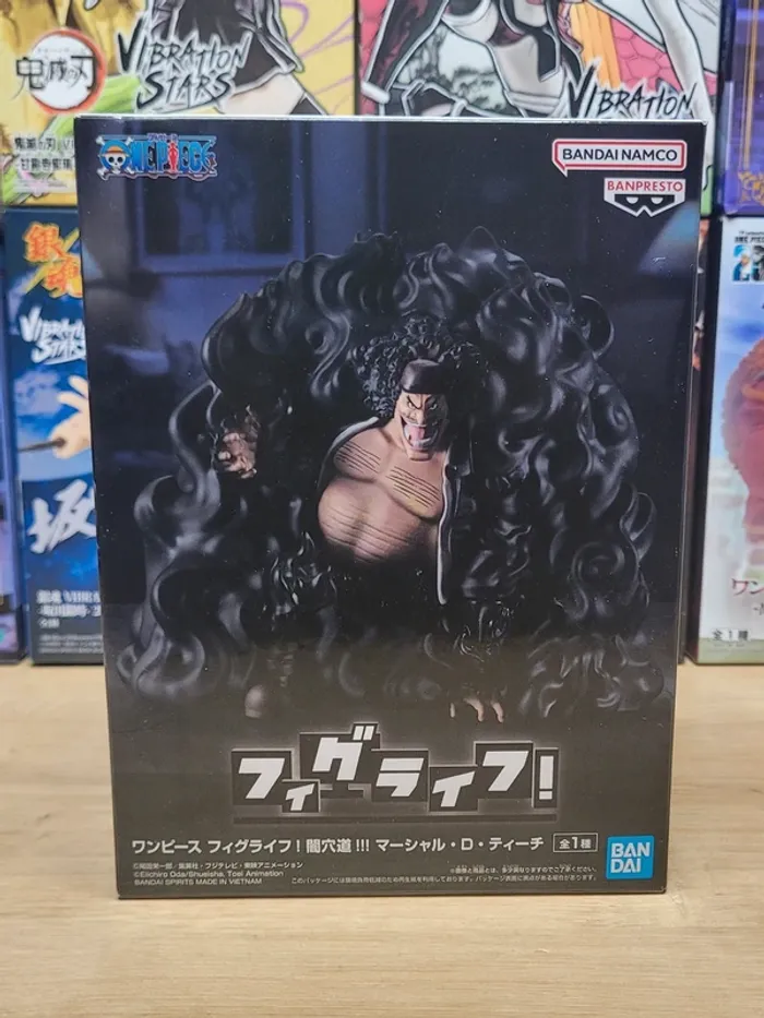 Figurine One Piece Marshall D. Teach (Barbe Noire) Figure Life Banpresto Bandai Namco