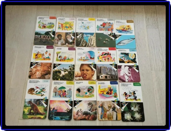 Fiches Mickey