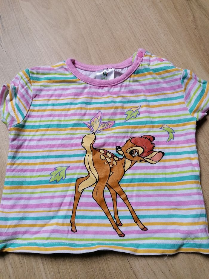 Tee shirt Bambi Disney 6mois