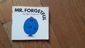 Mr Forgetful - Monsieur étourdi en anglais