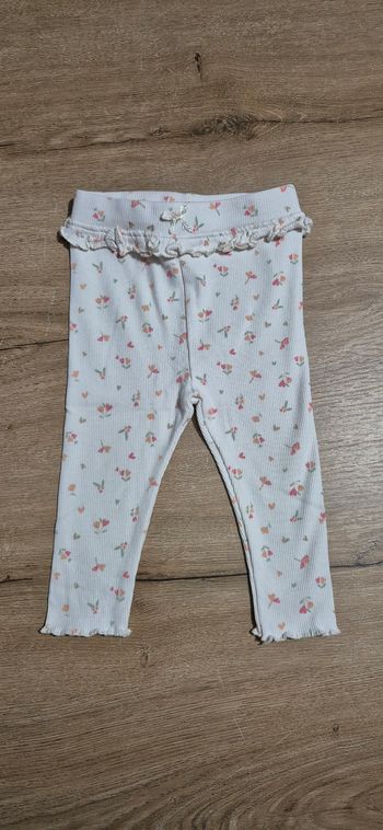 Legging côtelé 12 mois 🌸