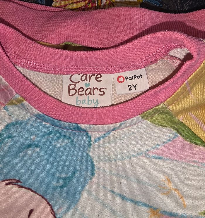 Pull rose bisounours 2 ans - photo numéro 3