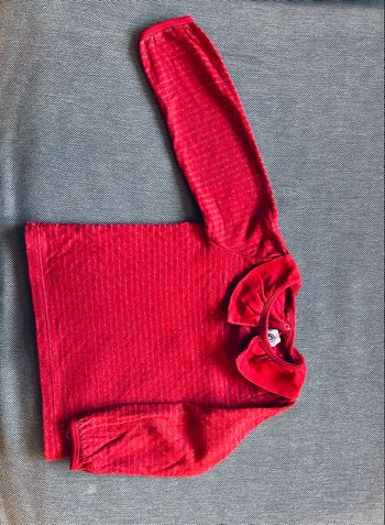 T-shirt rouge Petit Bateau