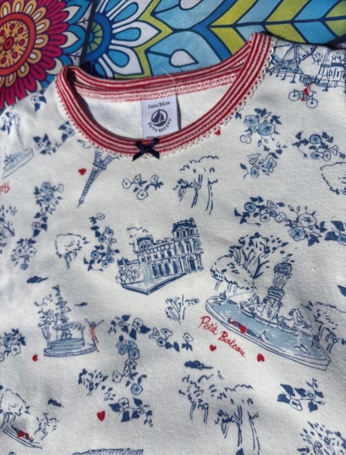 Pyjamas Petit bateau 2 pièces 24M