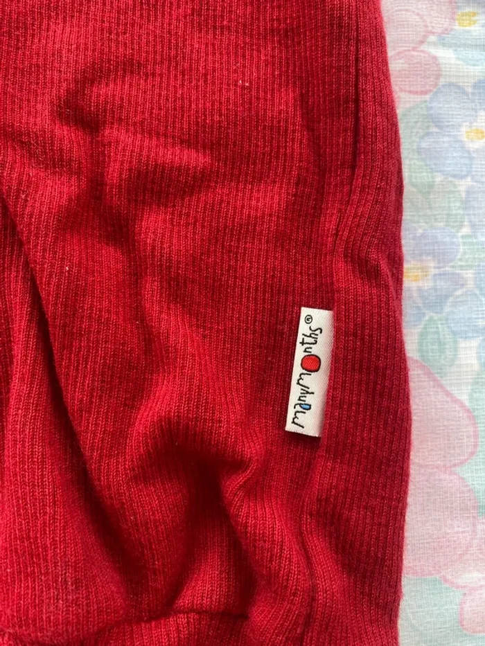 Gilet zip capuche XL cramberry manymonths - photo numéro 3