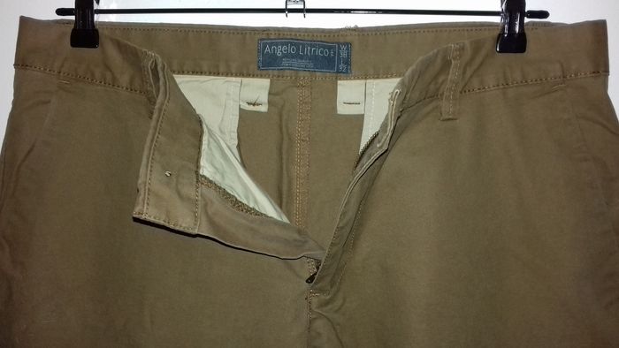 Pantalon Chino régular marron - Angelo Litrico - T. W38/L32 - - photo numéro 9