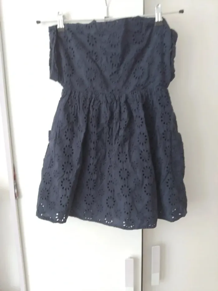 Robe dentelle anglaise verbaudet t7ans - photo numéro 8