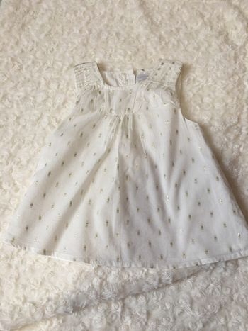 robe blanche cadet et rousselle