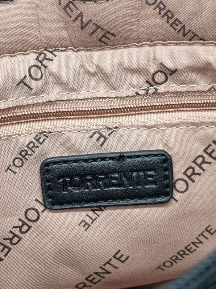 Torrente sac porté main et bandoulière noir - photo numéro 6