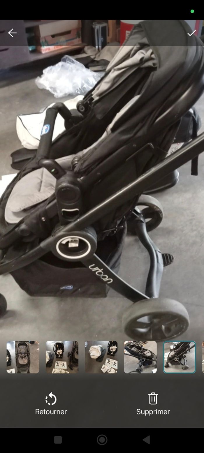 Poussette Chicco trio - photo numéro 4