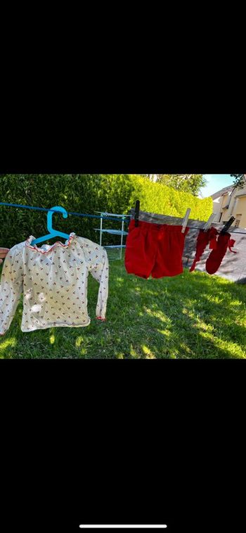 Ensemble rouge magnifique