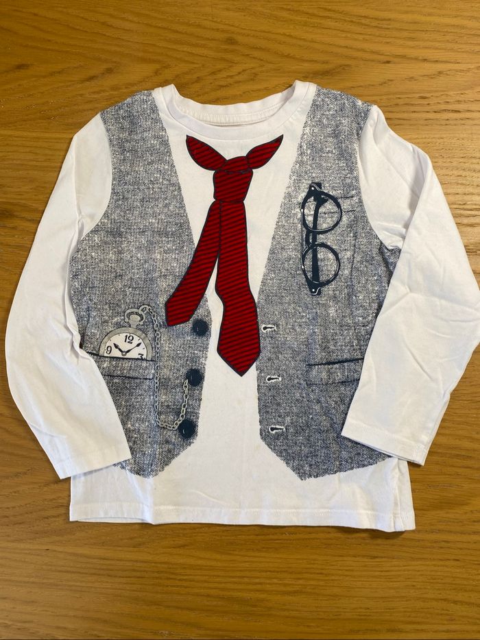 C&A T-shirt cravate Taille 7 ans - photo numéro 2