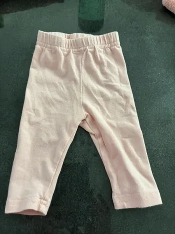 Legging rose clair fille 3 mois
