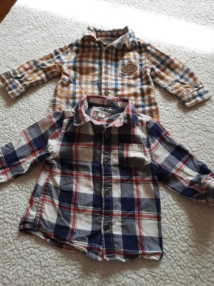 Lot 2 chemises Creeks 6 mois - photo numéro 6