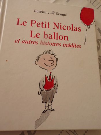 Livre Le petit Nicolas le ballon et autres histoires inédites