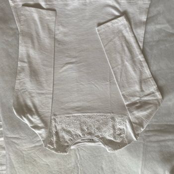 Tee shirt manche longue cil brodé