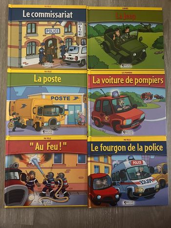 Livres enfants Atlas : ma ville