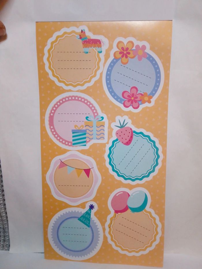 Sticker book élastique "Célébration" - photo numéro 18