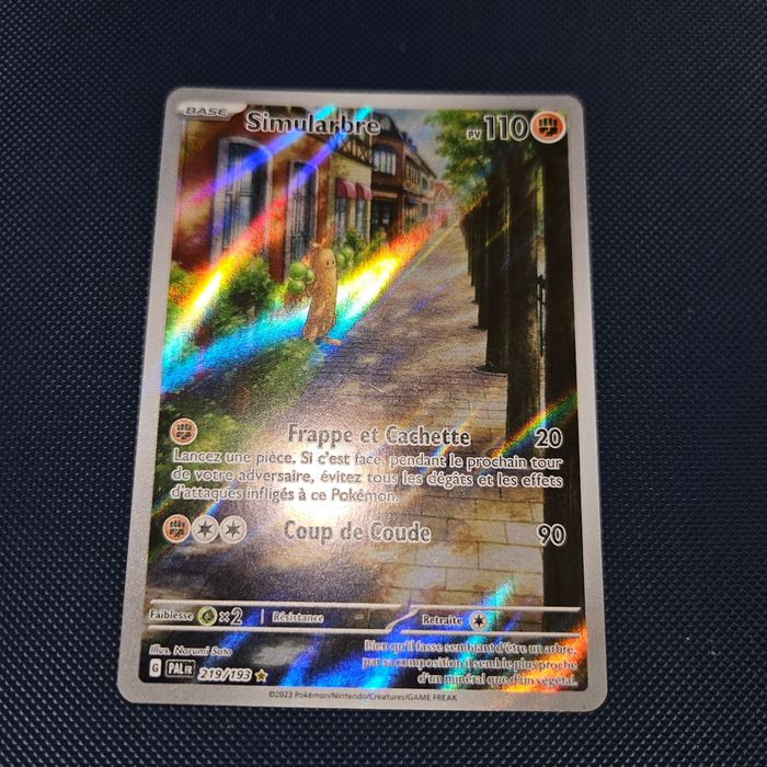 Carte Pokémon Simularbre 219 - photo numéro 2