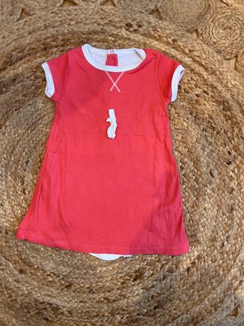 Robe body fille 18 mois Petit Bateau