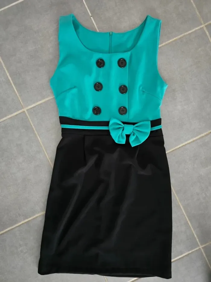 Robe bi color