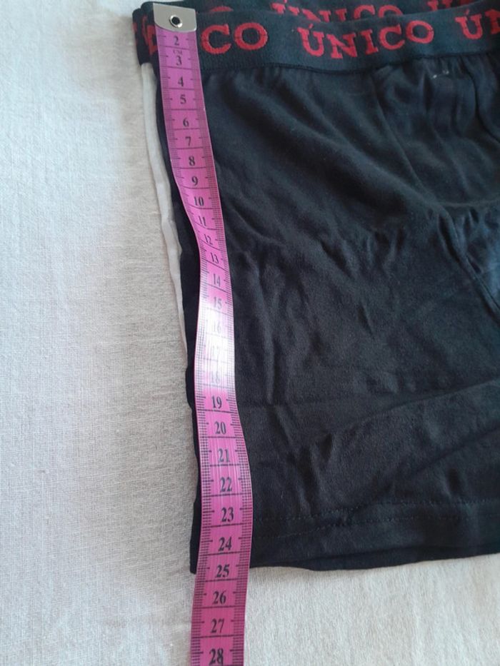 Lot de 3 boxers homme Unico taille L neufs avec emballage - photo numéro 5