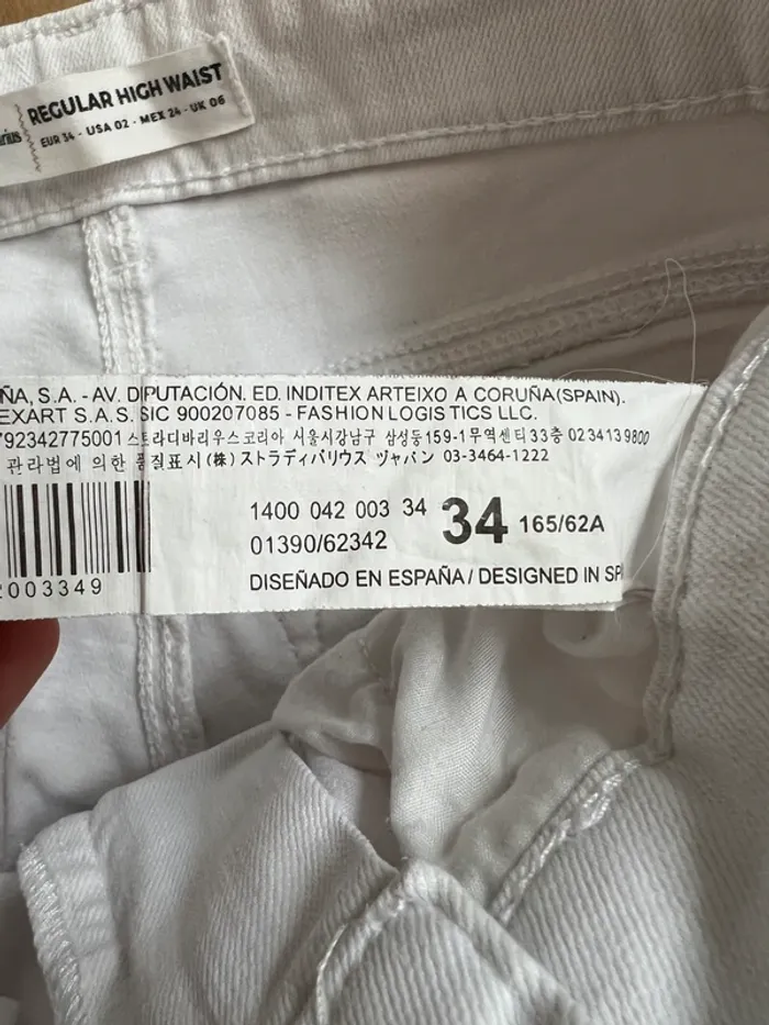 Jean "Regular High Way" femme Stradivarius - photo numéro 6