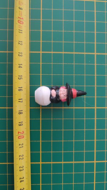 Jouet ancien vintage dans l'état mini figurine dragon ball z DBZ Uranai Baba Mamie AB Toys 1989 #SP