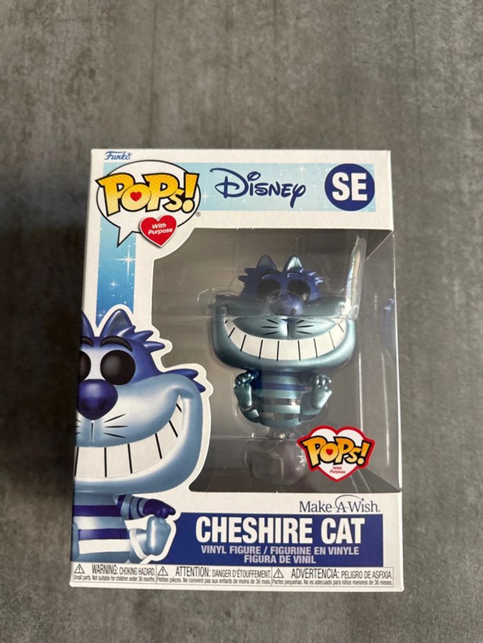 Figurine Funko Pop Disney Pops SE Cheshire Cat Make a Wish