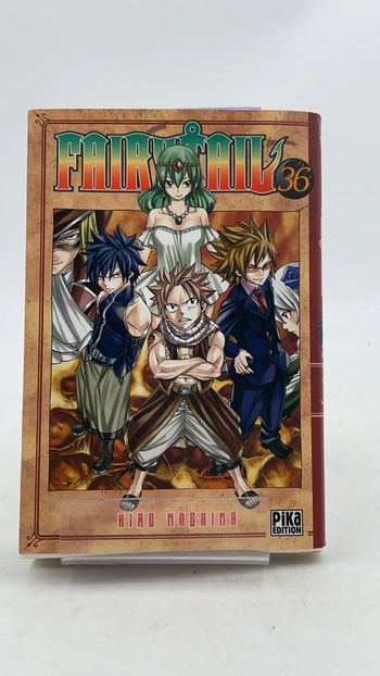 Livre Manga Fairy Tail Hiro Mashima N•36