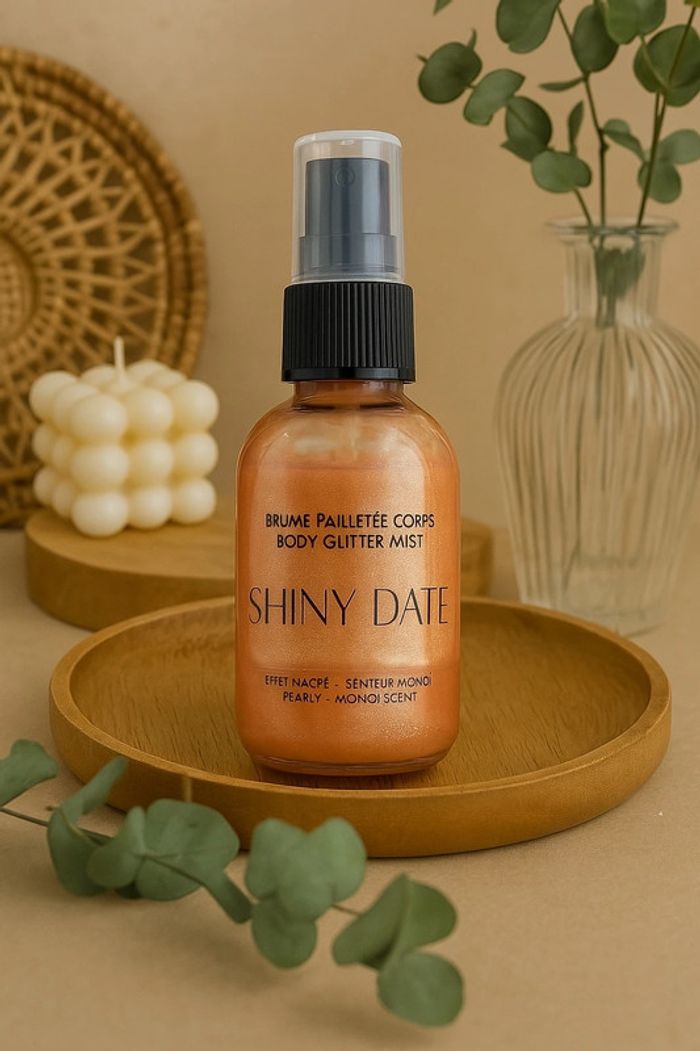 🌺 Brume scintillante shiny date – Parfum Monoï 🌴
