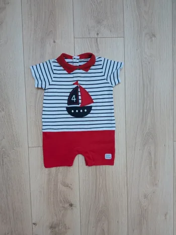 Combishort barboteuse