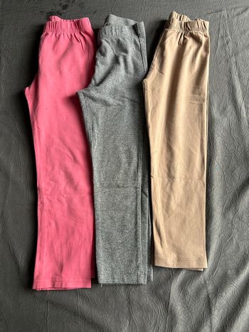 Lot de 3 leggings petite fille
