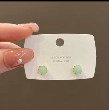 Boucle d’oreille en argent