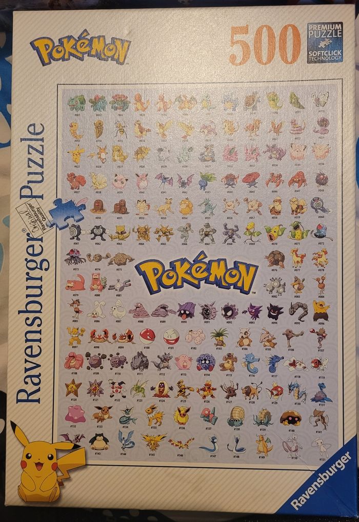 Puzzle Pokemon 500 pièces