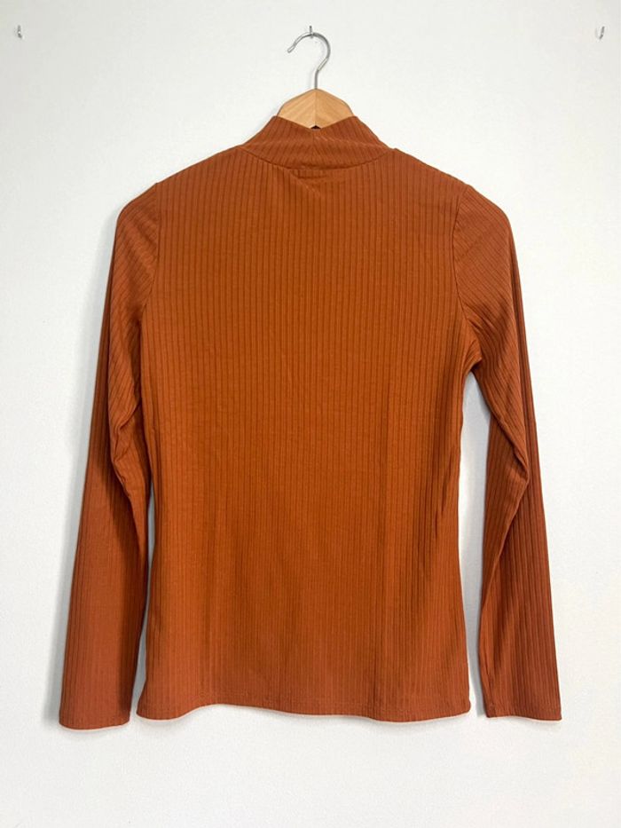 Blouse manches longues Pimkie marron - photo numéro 2