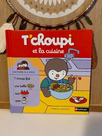 Livre tchoupi et la cuisine