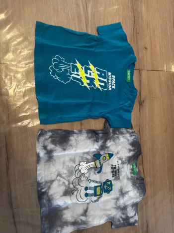 2 t-shirt benetton