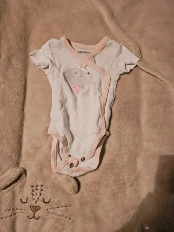 Bodie manche courte 1 mois