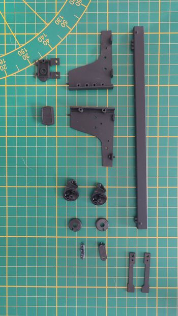 Pièce du fascicule n°25 numéro 25 pièce détachée Ecto 1 Ghostbusters 1/8 1/8e 1/8ème Eaglemoss #E42