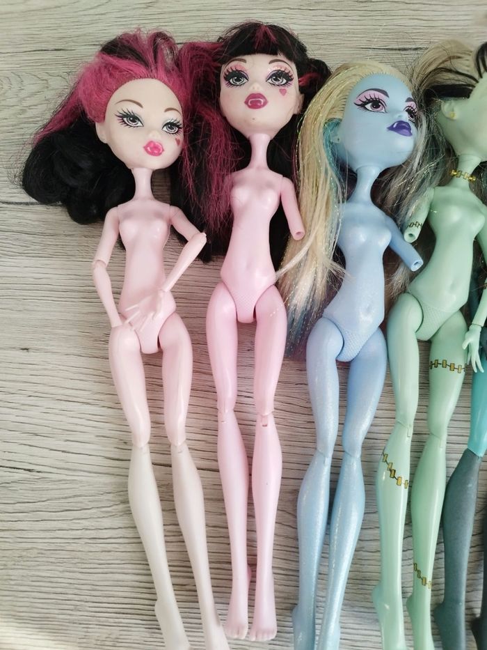 Lot de 6 monster high - photo numéro 2