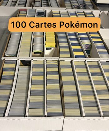 Lots 100 Cartes Pokémon