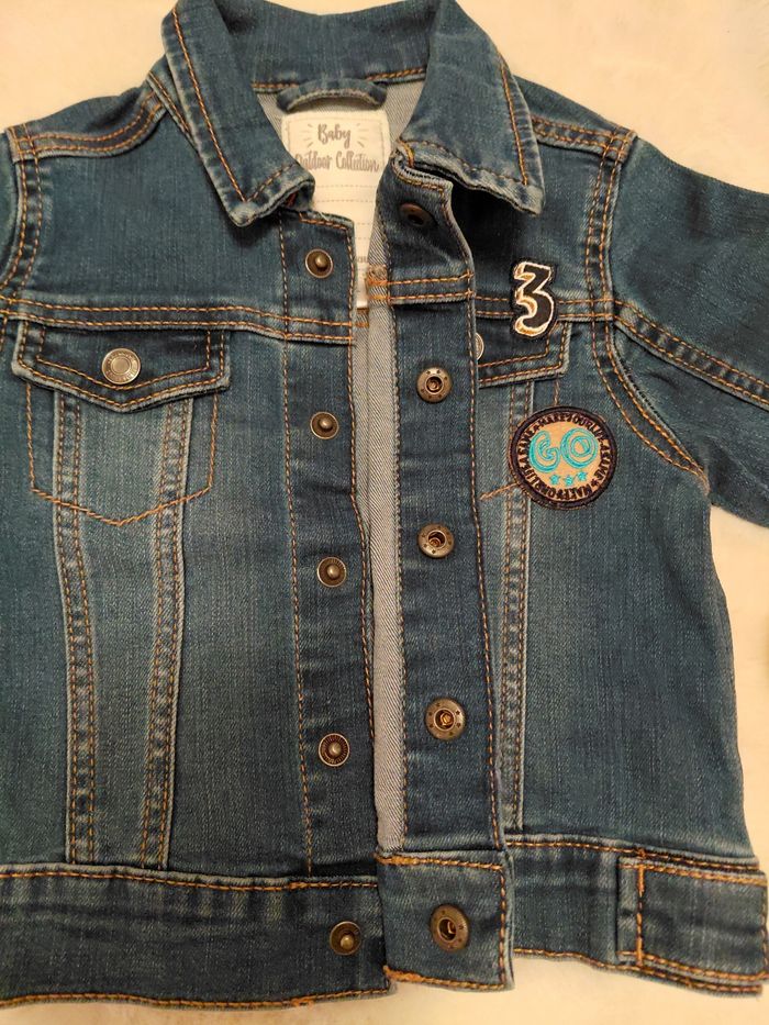 Veste jean fille 12 mois - photo numéro 3