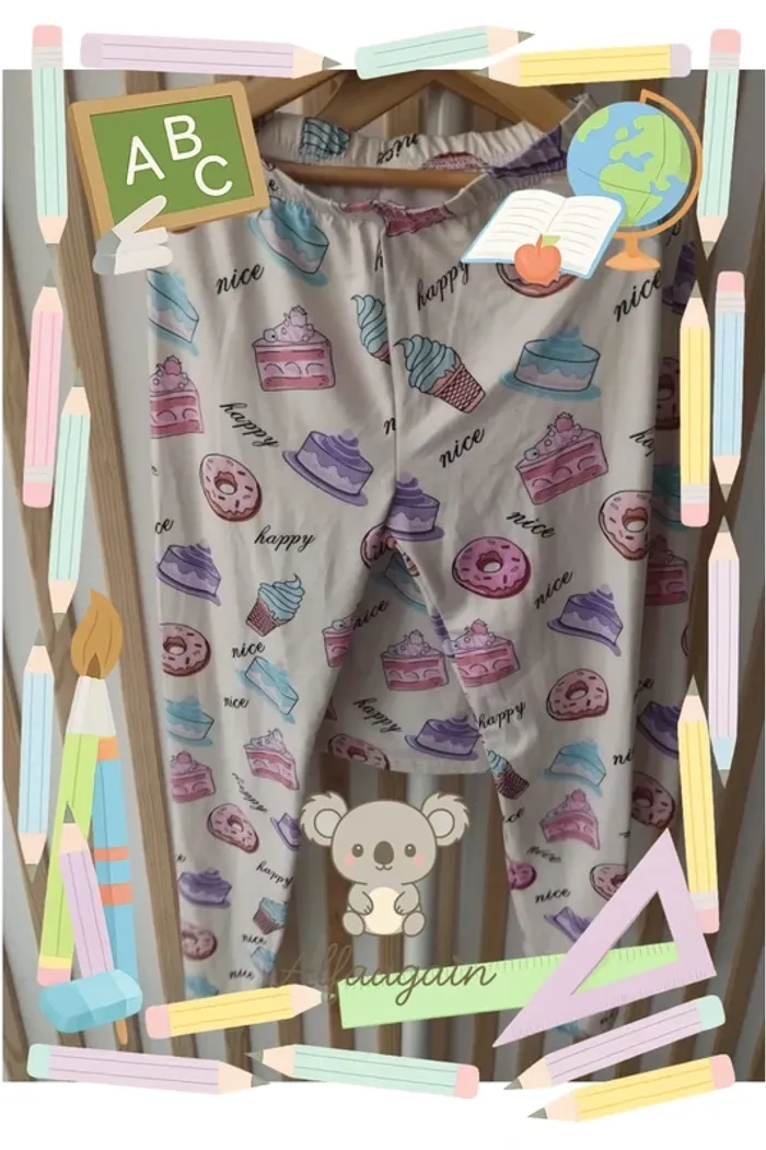 Pyjama shein gourmand 10ans - photo numéro 6