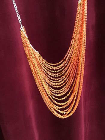 Beau collier rivière  vintage  années  80