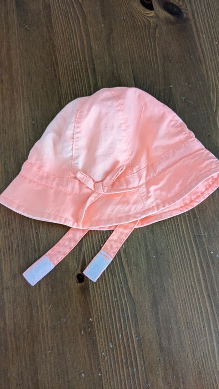 Petit bob rose saumon fluo 1-6 Mois - photo numéro 2