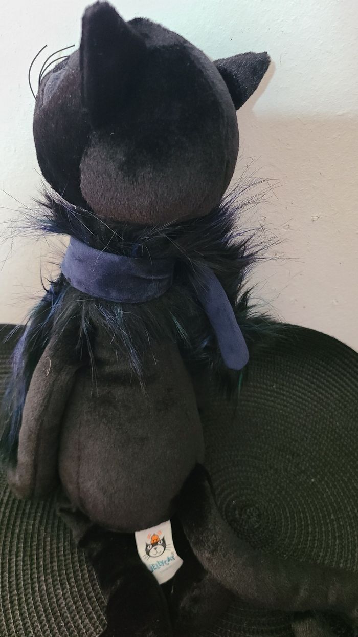 Jellycat Glamorama Chat noir Neuf - photo numéro 4