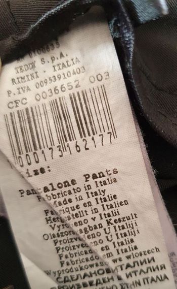 Pantalon teddy s p a