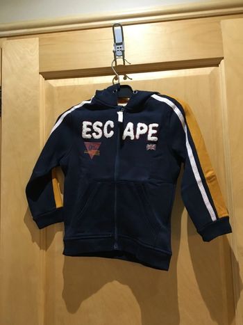 Gilet à capuche marine orchestra